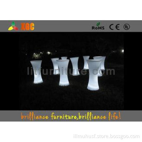 100v - 240v Outdoor illuminated led furniture led Cocktail